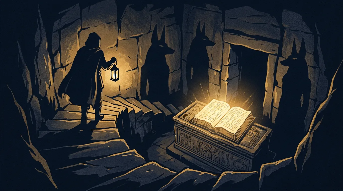 Illustration im Stil von Book of Dead