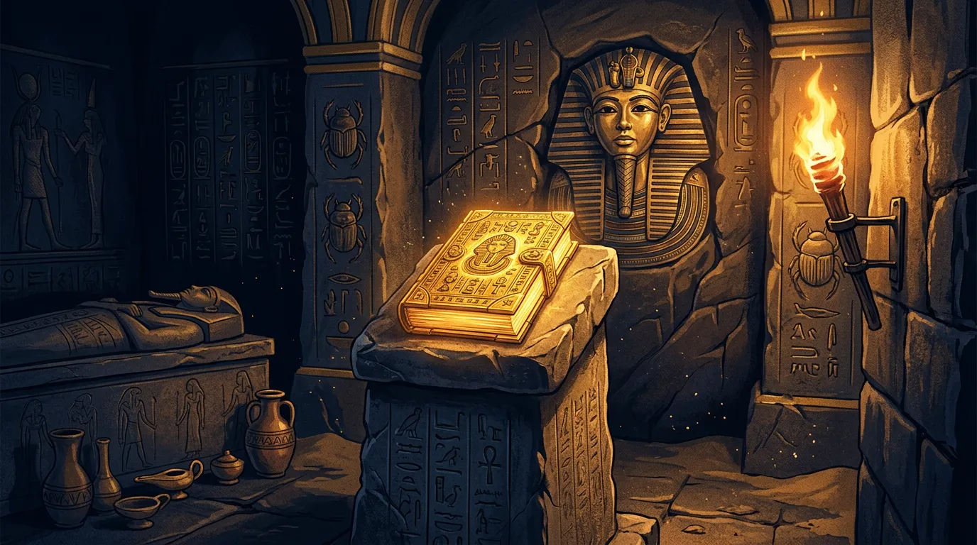 Illustration im Stil von Book of Ra deluxe